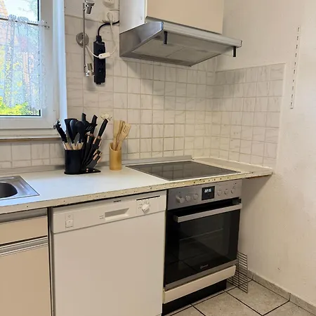 Apartmán Ganzes Haus I 4 Schlafzimmer Fuer Bis Zu 12 Gaeste I Sauna & Garten I Naehe Messe *